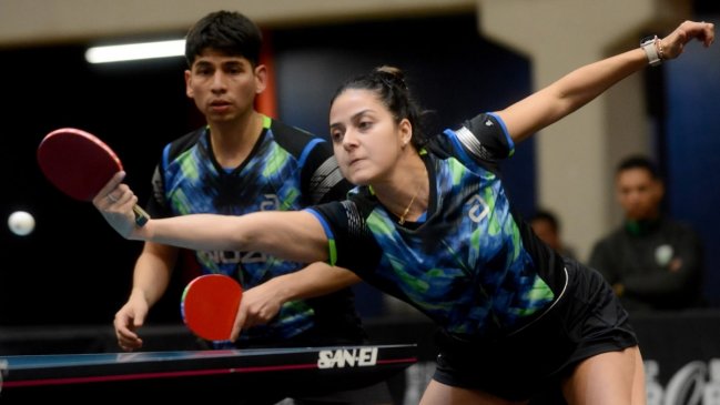 Gustavo Gómez y Daniela Ortega se quedaron con la plata en el Sudamericano de tenis de mesa