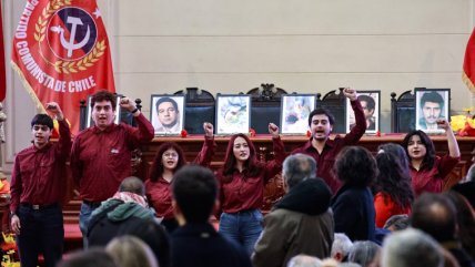   PC celebró su aniversario 114º en la sede del Congreso en Santiago 