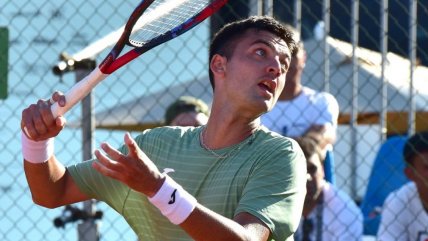   Tomás Barrios tuvo triunfal debut en la qualy de Wimbledon 