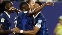 Mbappé y Dembele lideraron la victoria de Francia ante Irak en Filadelfia