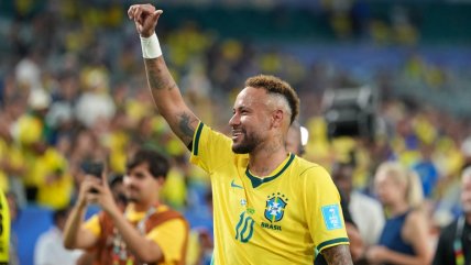   El tierno momento que vivió Neymar luego de sumar minutos con Brasil 