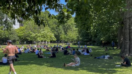   Reino Unido bate récord de calor en junio por tercer día consecutivo: 37,3°C 