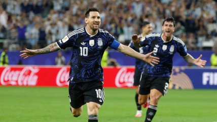   Messi estiró a 19 su récord de goles en Mundiales con un tiro libre ante Jordania 
