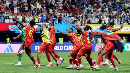   El desatado festejo de RD del Congo en Atlanta tras histórico paso a 16avos del Mundial 
