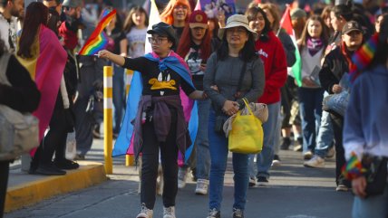 Más de 100 mil personas participaron en Marcha del Orgullo 2026 en Santiago