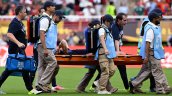 El uruguayo Manuel Ugarte se rompió los ligamentos cruzados en partido contra España