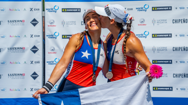 Hermanas Abraham ratificaron su buen momento con el tercer podio seguido en Mundiales de Remo