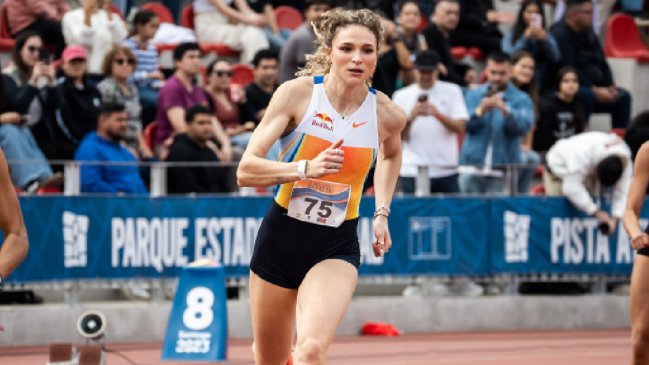 Martina Weil logró su mejor marca de la temporada durante competencia en Zagreb