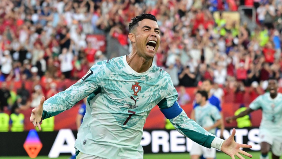 Cristiano Ronaldo ejecutó un penal sin dudas y lo igualó para Portugal ante Croacia