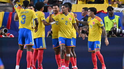   Colombia logró un trabajado triunfo ante Ghana y avanzó a octavos de final 