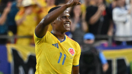   Jhon Arias desató la locura colombiana con el gol del triunfo ante Ghana 