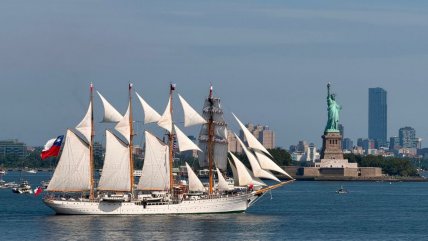   La Esmeralda participa en actos del 4 de julio en Nueva York 
