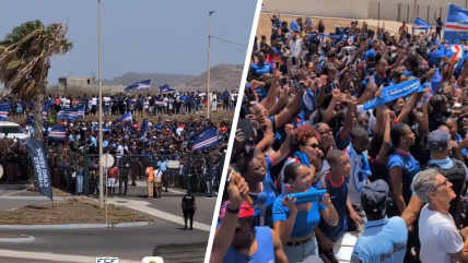   Cabo Verde recibió como héroes a su selección tras el histórico Mundial 2026 