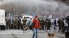 Manifestación de la Confusam por recortes en salud terminó en incidentes