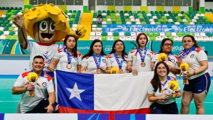   El gólbol femenino ganó la primera medalla colectiva del Team Parachile en Valledupar 2026 