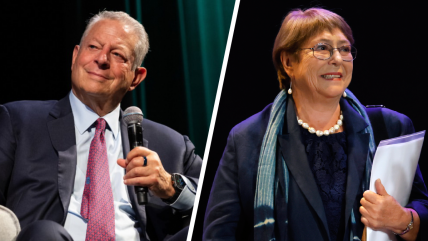   Al Gore cree que Bachelet sería una 