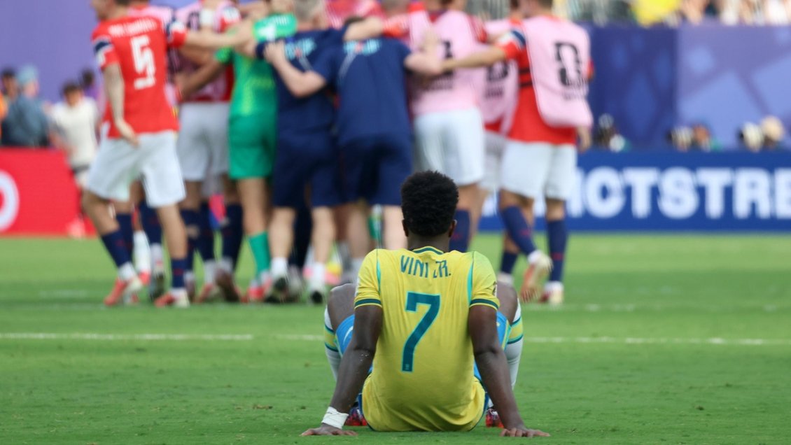 Vinícius Junior se disculpó tras la eliminación de Brasil: 