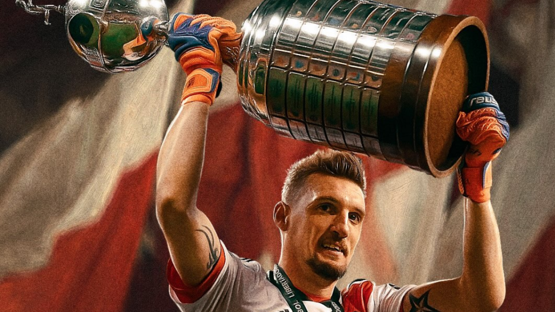 River Plate anunció la salida del portero Franco Armani