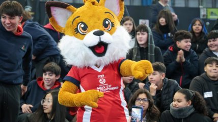   Chile presentó oficialmente a Zuri, la mascota del Mundial de Vóleibol Femenino sub 17 