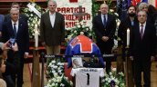 Homenaje y funeral: El último adiós al exministro Enrique Krauss en el Cementerio General