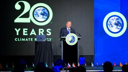   Al Gore: Chile es un ejemplo en lidiar con los efectos de la crisis climática 