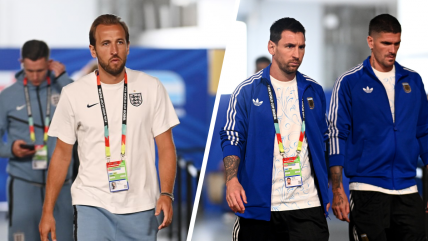   Bus de Argentina tuvo que frenar para dar paso a Inglaterra en la previa de la semifinal 