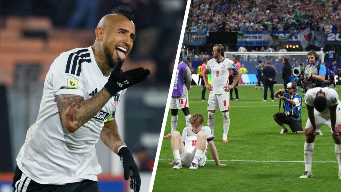 Vidal tras nueva remontada de Argentina en el Mundial: 