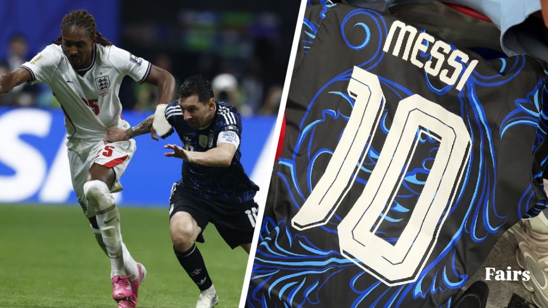 Revelaron qué jugador de Inglaterra se quedó con la camiseta de Lionel Messi