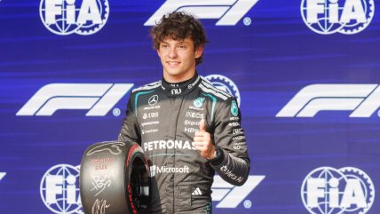   Kimi Antonelli se quedó con la 
