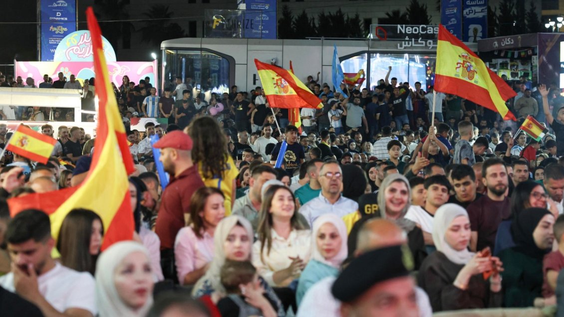 Palestina felicitó a España con una comentada 