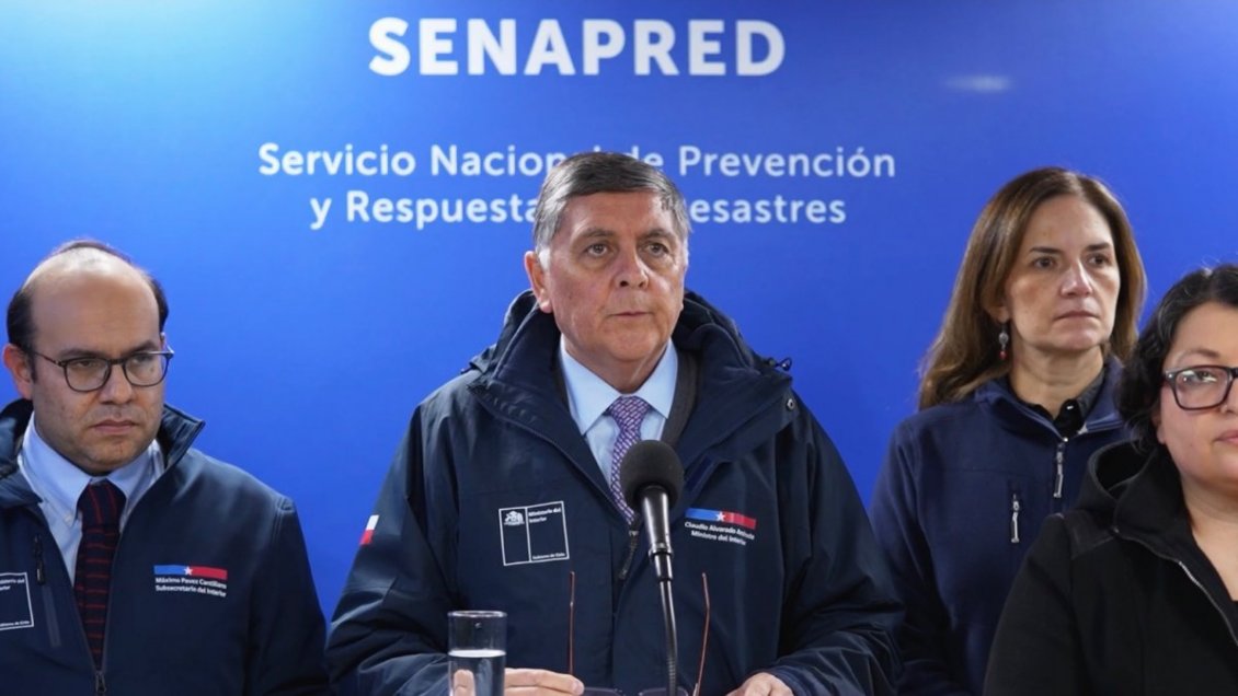 Senapred confirma 10 fallecidos y cuatro desaparecidos por el sistema frontal