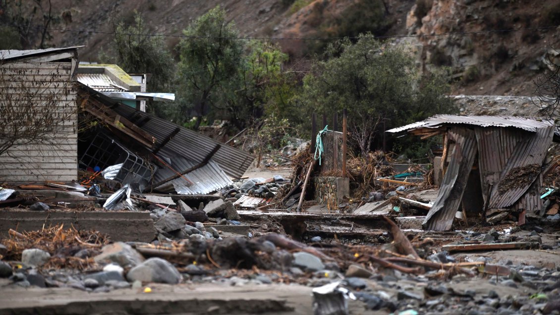 Sistema frontal ha dejado 100 viviendas destruidas y casi 3.500 damnificados