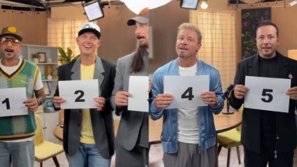   Backstreet Boys recreó famosa escena de 