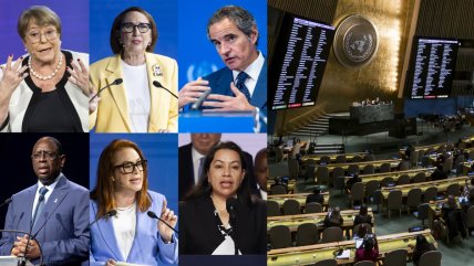   Bachelet debate con los otros cinco candidatos a liderar la ONU 