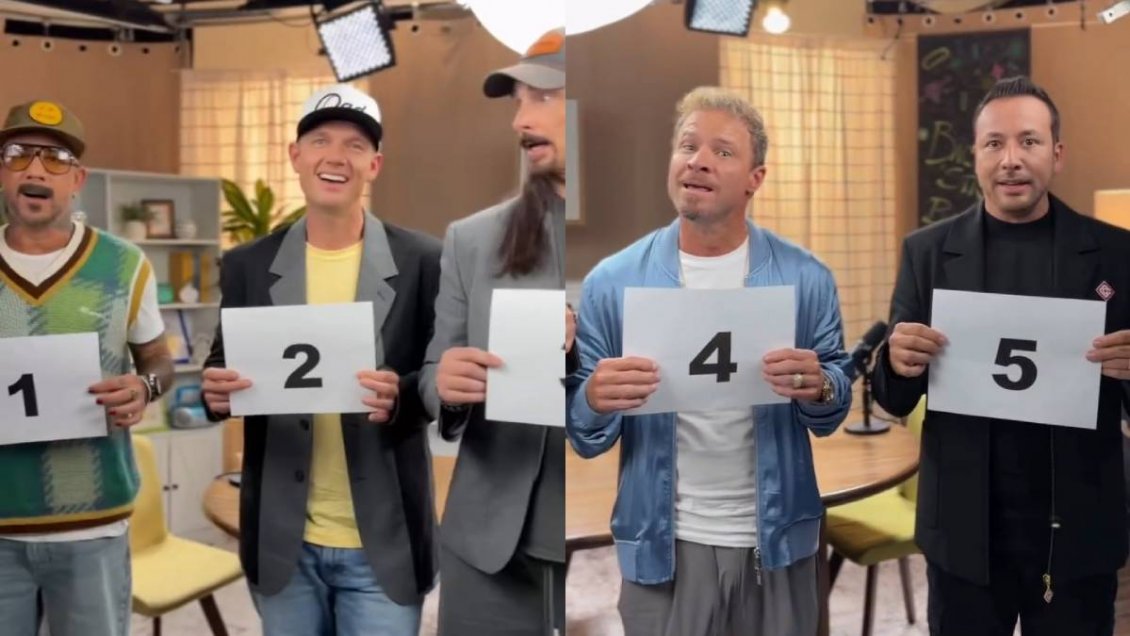 Backstreet Boys recreó famosa escena de 