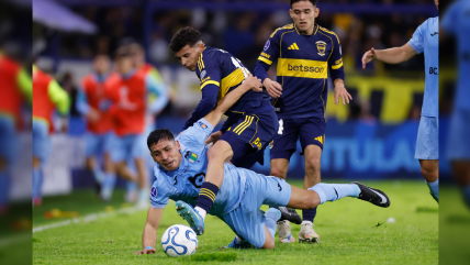   O'Higgins batalló ante Boca en su estrecha derrota de visita en La Bombonera 