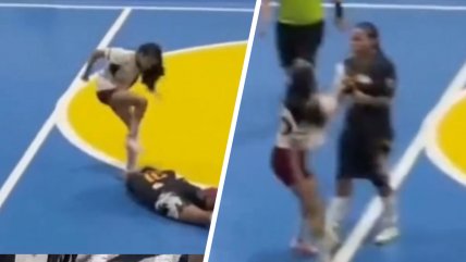   Jugadora fue sancionada por cinco años tras brutal agresión en partido de futsal femenino 