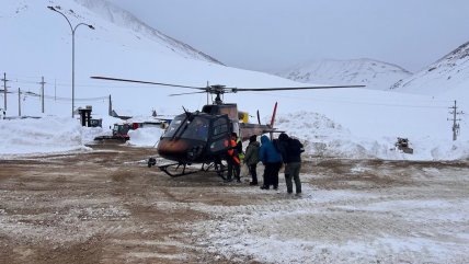   Atacama: Todos los trabajadores que permanecían aislados en alta cordillera fueron evacuados 