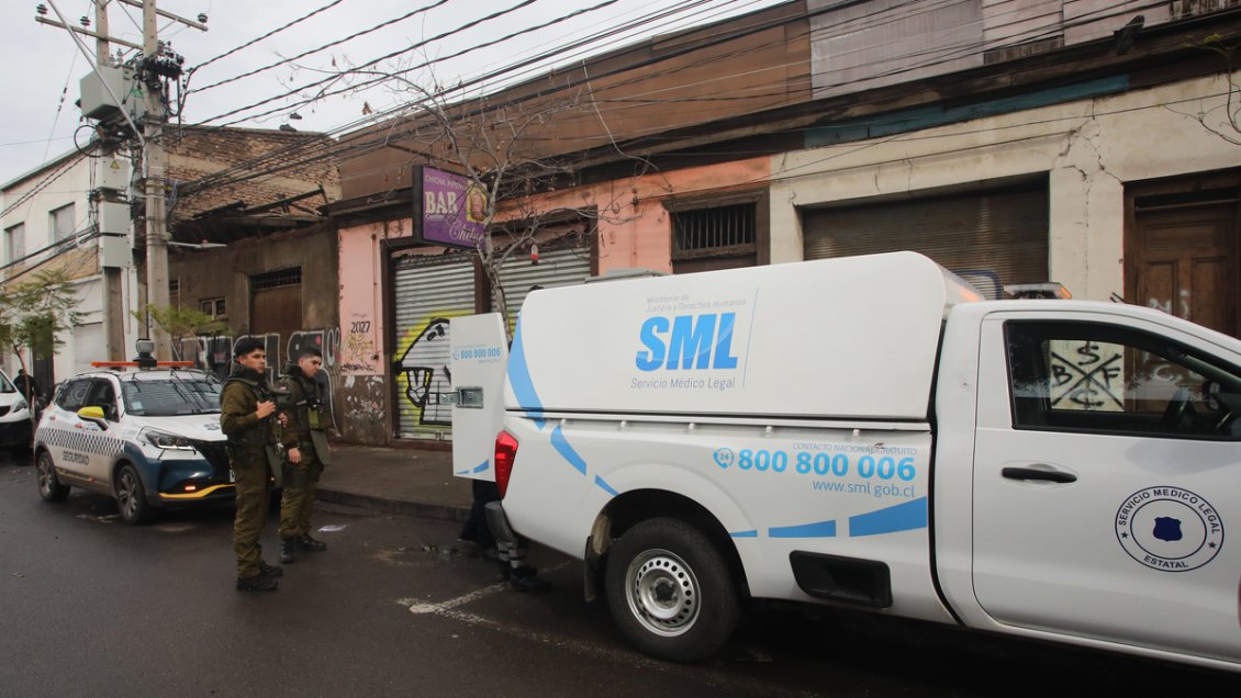 Carabineros investiga muerte de una persona en Barrio Franklin