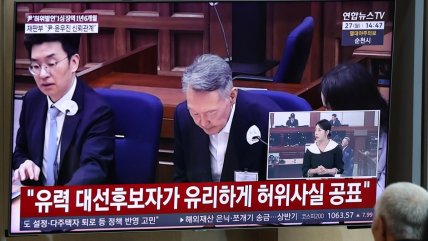   Expresidente surcoreano fue condenado por mentir en elecciones de 2022 