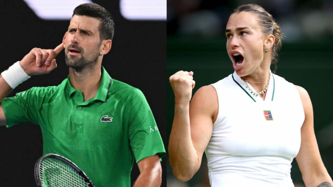 Djokovic y Sabalenka serán dupla en el dobles mixto del US Open