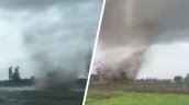 Tornado causó daños en cuatro comunas del Ñuble y dejó al menos un herido
