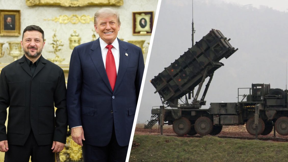 Trump y Zelenski evalúan la fabricación en Ucrania de misiles Patriot