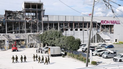   Los daños que causó el terremoto en el suroeste de Japón 