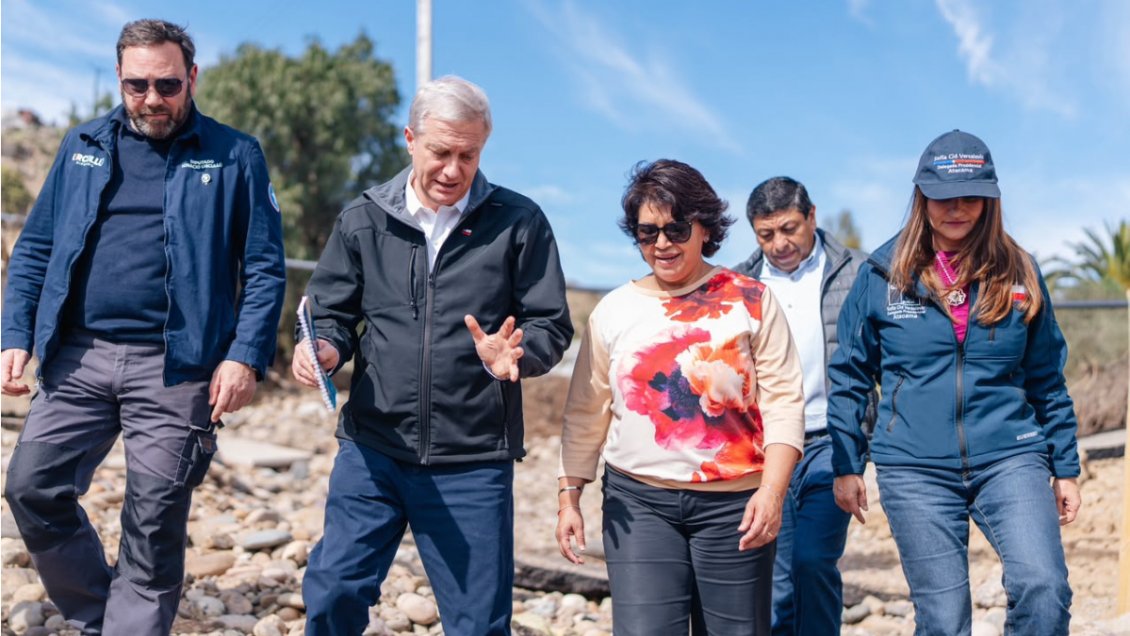 Kast desarrolla agenda en zonas del Norte Chico devastadas por el temporal