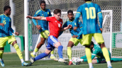 La Roja sub 17 tropezó en su segundo amistoso con Colombia rumbo al Mundial