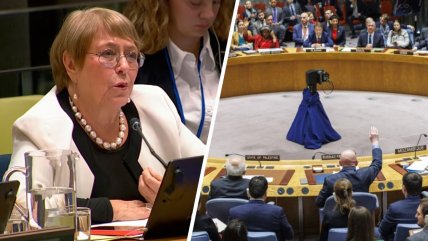   Bachelet se ubica en cuarto lugar en votación informal para la Secretaría General de ONU 