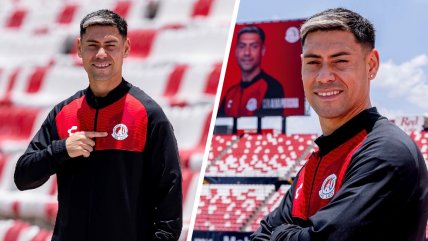   Felipe Mora fue oficializado como nuevo refuerzo de Atlético de San Luis 