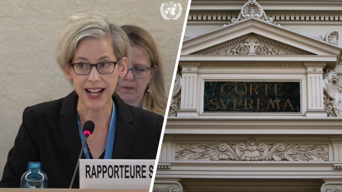 Relatora ONU criticó eventual remoción de 56 jueces chilenos que viajaron con licencia médica
