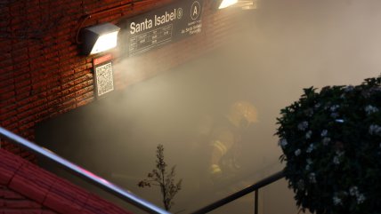   Metro: Incendio en Santa Isabel se debió a 